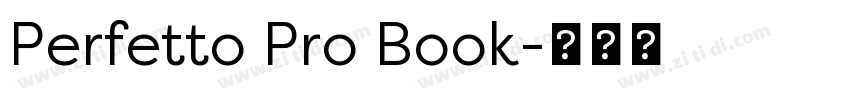 Perfetto Pro Book字体转换